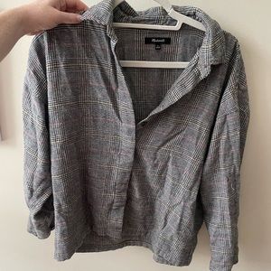 Madewell flannel pullover